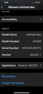 APPLE AIRPODS MAX