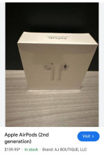 Apple AirPods ( 2nd generation )