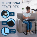 Table Mate II TV Tray - Folding Dinner Table, Couch Trays for Eating