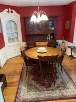 Dinning table and shelf