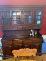 Dinning table and shelf