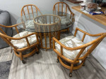 Table and 4 chairs