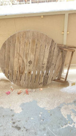 Patio Table, Card Table, Folding Table.  Indoor Outdoor Table