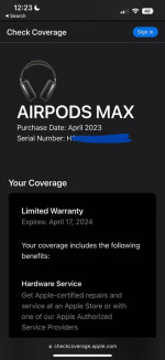 Airpods Max with Smart Case MESSAGE OFFERS