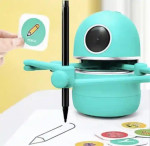 Artist robot. Developing toy