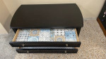 4 FT W Ashley Storage Cocktail Coffee Table 3 Drawers or TV Stand