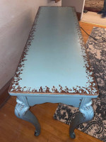 42” W French Provincial Hall Console Table or vanity table