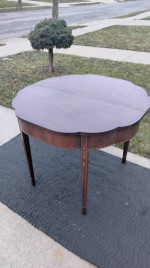 Henkel Harris Federal Game Table