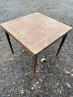 Antique Wood Card Table