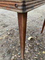Antique Wood Card Table