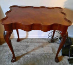 Mahogany Chippendale Tea Table Ball and Claw
