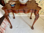 Mahogany Chippendale Tea Table Ball and Claw