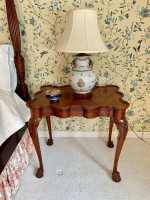 Mahogany Chippendale Tea Table Ball and Claw