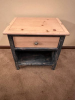 Wood Side Table