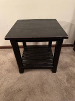 Large Wood Side Table