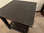 Large Wood Side Table
