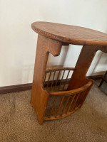 2-Tier Wood End Table