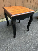 Wood Side Table