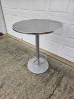 Round bar height 43.5" commercial grade table indoor or outdoor