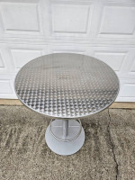 Round bar height 43.5" commercial grade table indoor or outdoor