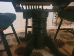 Dining table, China cabinet