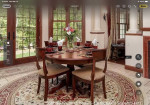 Wood kitchen table & Four chairs