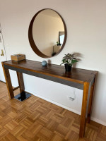 Long counter table