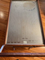 MCM 1960’s Salton Hot table Hotray two tier heated serving cart
