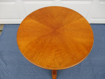 Large Ethan Allen Tripod Base Side Table