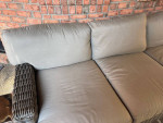 Arhaus Wyatt Collection Outdoor Sofa & Coffee Table Cost Over $2000