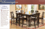 Dining room table chairs set