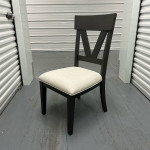 LIKE NEW Set of 6 Findley Dining Table Chairs - Gray/Brown