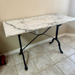 Marble & Cast Iron - French Pastry Table