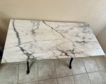 Marble & Cast Iron - French Pastry Table