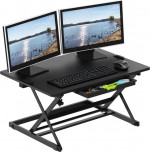 New Height Adjustable Standing Desk Converter Monitor Screen Riser Table Compute