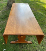 Cushman MCM Vermont Farmhouse Maple Drop Leaf Dining Table
