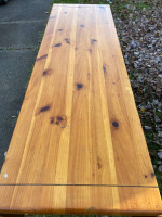 Fabulous JB Van Sciver Country Farmhouse Dropleaf Dining Table