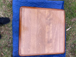 Ethan Allen Heirloom Bunching Maple 20” Square Side Table