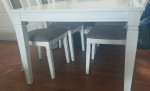 Dining Table with Extension & Chairs