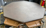 MCM Gaming Table w Swivel Pop-out Drawers