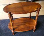 Wood Accent Side Table