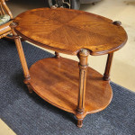 Wood Accent Side Table