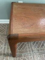 Beautiful 52” wooden coffee table
