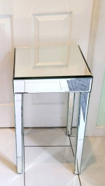 Mirror Sofa Side End Table Entry Accent Stand Hallway Bedroom Den Home Office Li