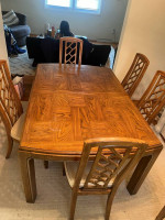 Dining room set with table and server PLEASE READ!