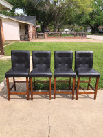 Dining table and chairs $250