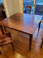 Kitchen Table with Butterfly Leaf and 4 Chairs