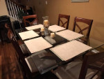 table and 6 chairs
