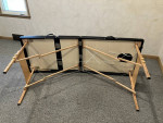 Black Vinyl Massage Table