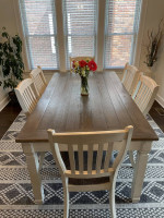 Dinning Room Table and Hutch